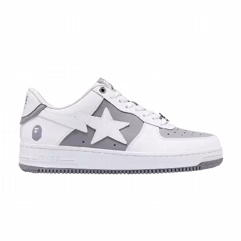 Wmns Bapesta #6 'Patent Leather Pack - Grey'