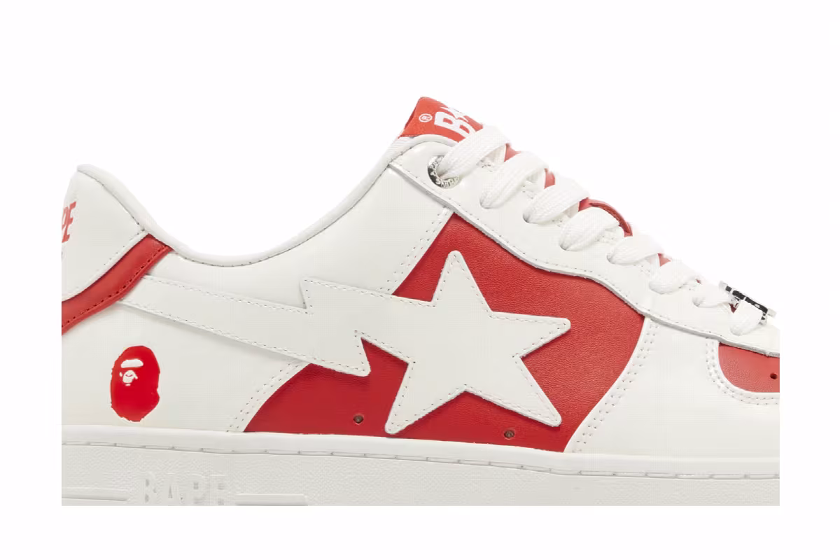 Bapesta #6 Patent Leather Pack - Red, view 3