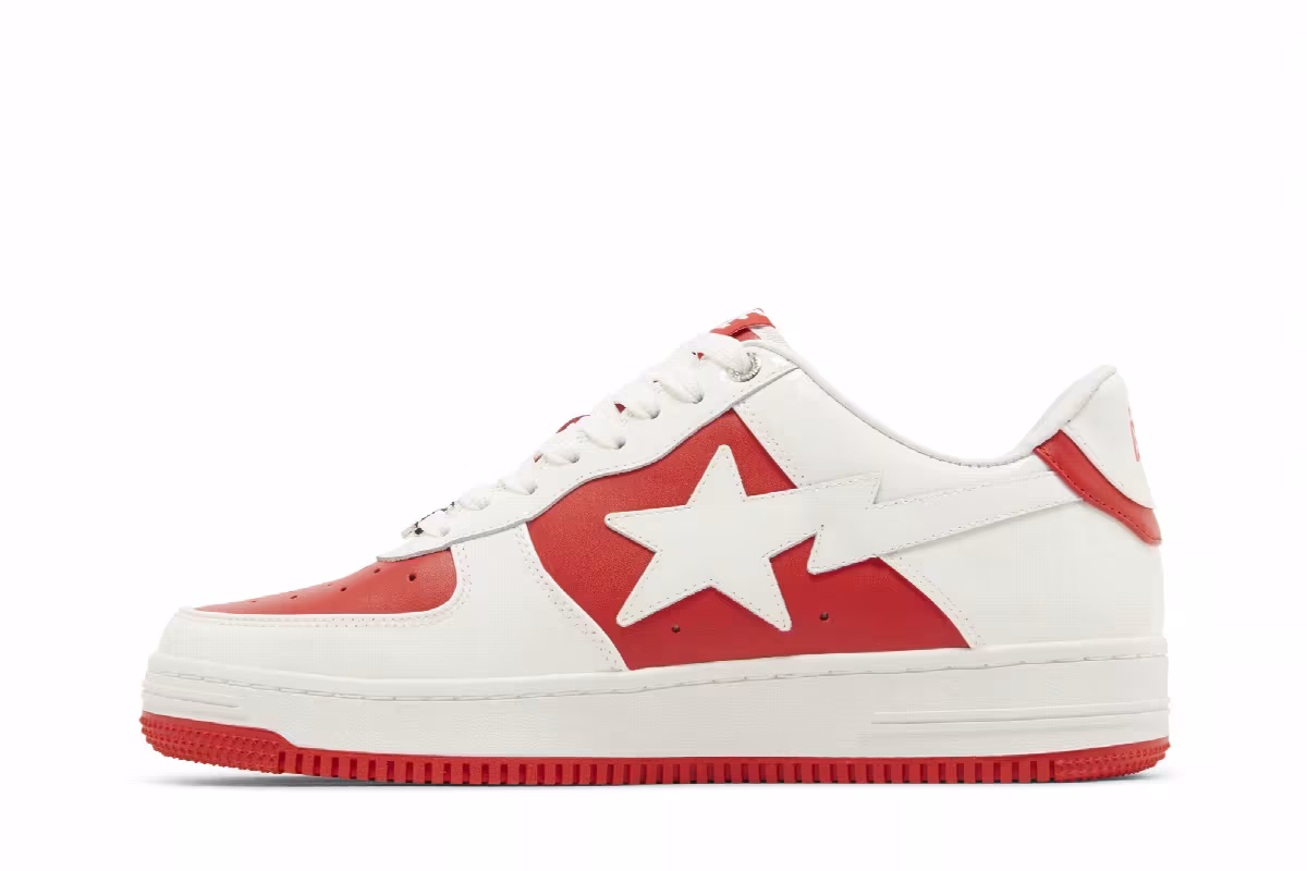 Bapesta #6 Patent Leather Pack - Red, view 4