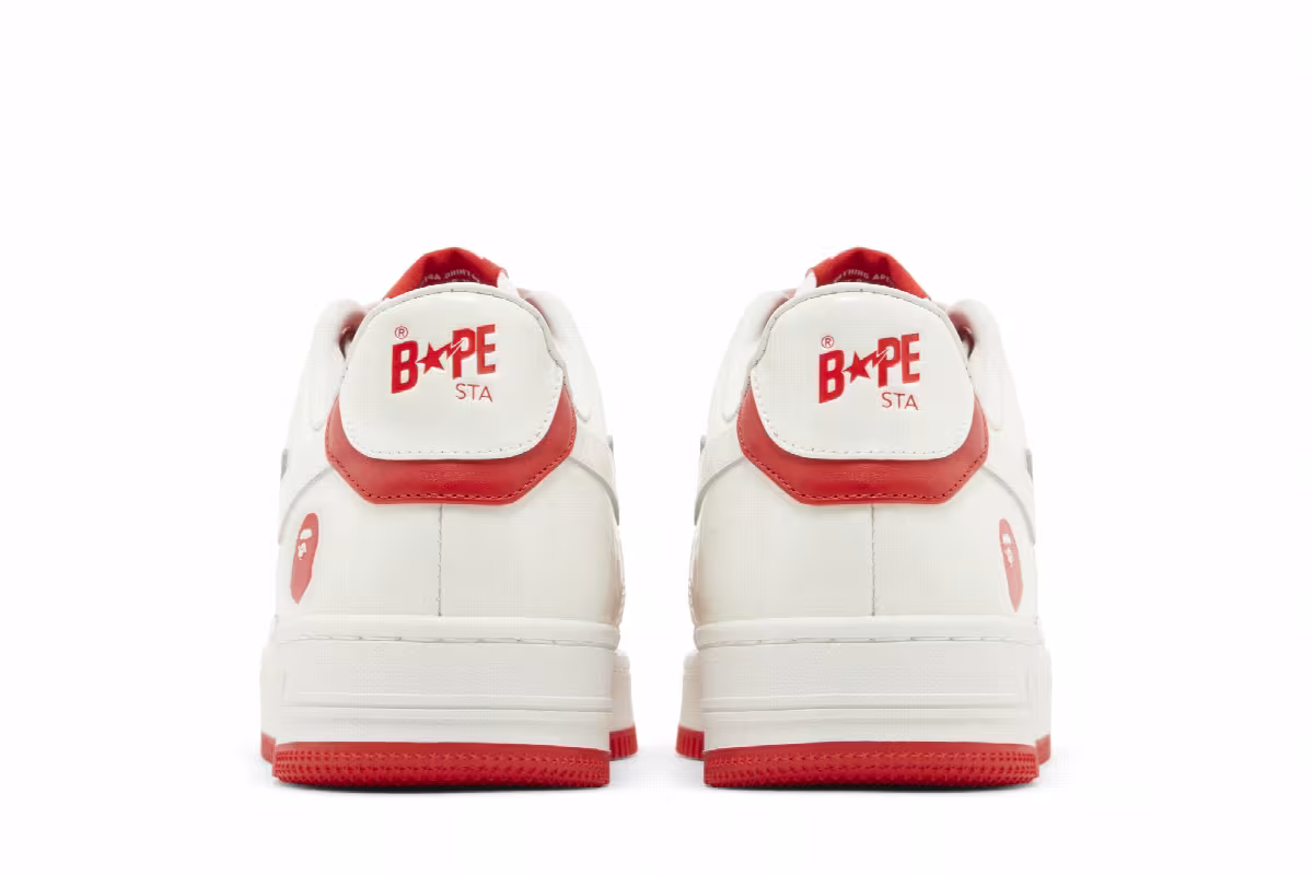 Bapesta #6 Patent Leather Pack - Red, view 7