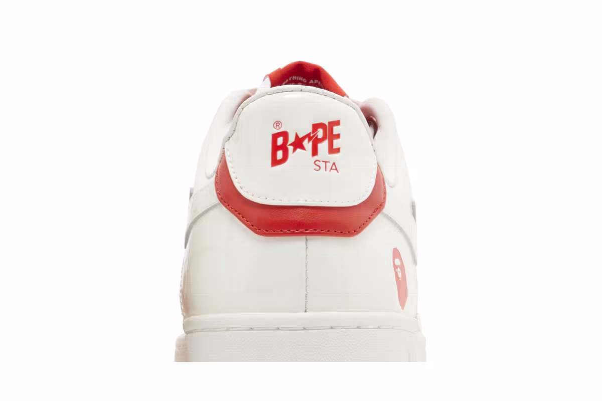 Bapesta #6 Patent Leather Pack - Red, view 8