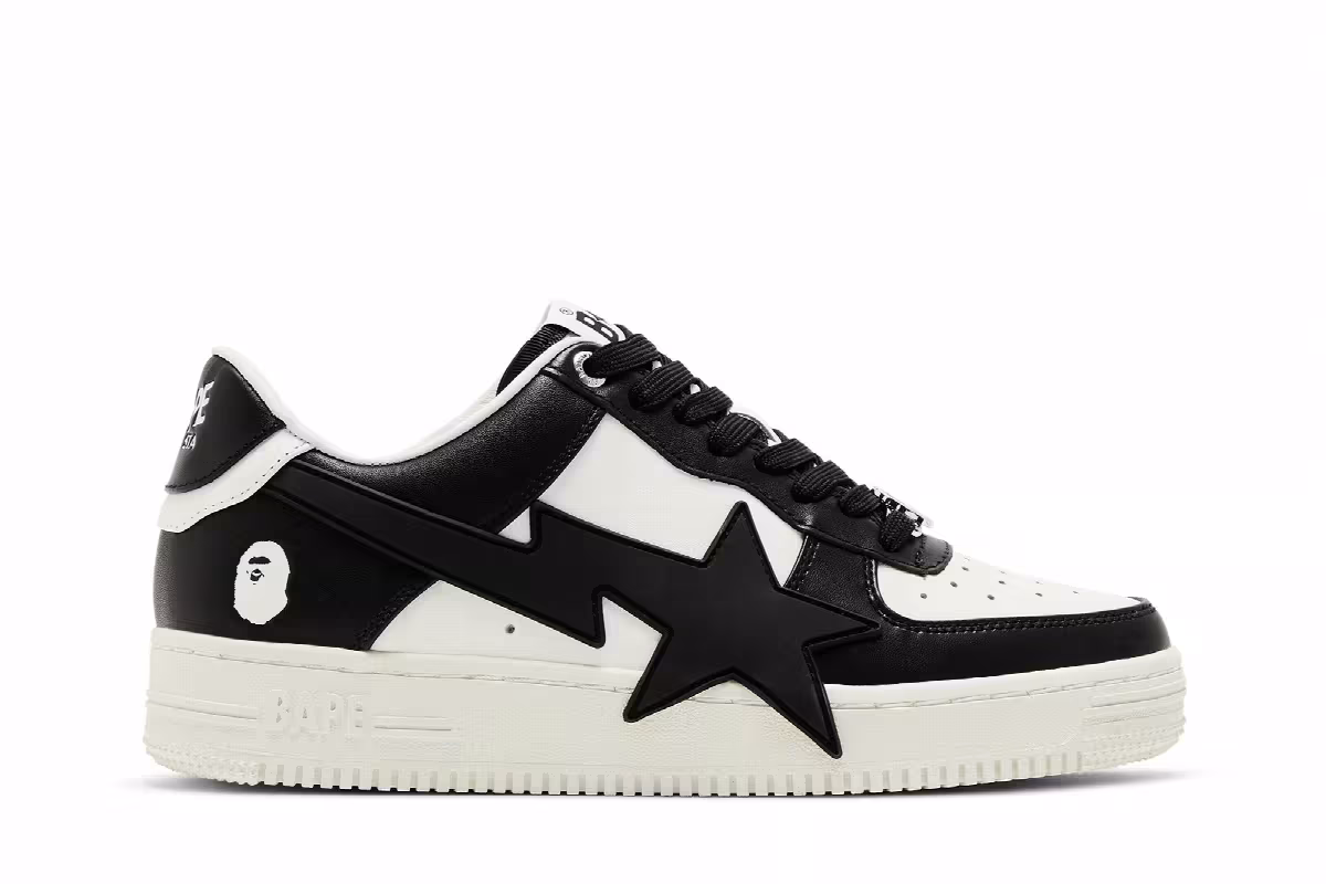 Women's Bapesta OS Black, view 2