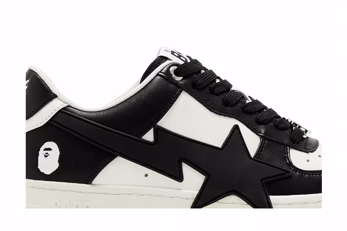 Women's Bapesta OS Black, view 3