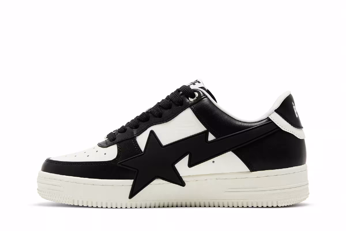 Women's Bapesta OS Black, view 4