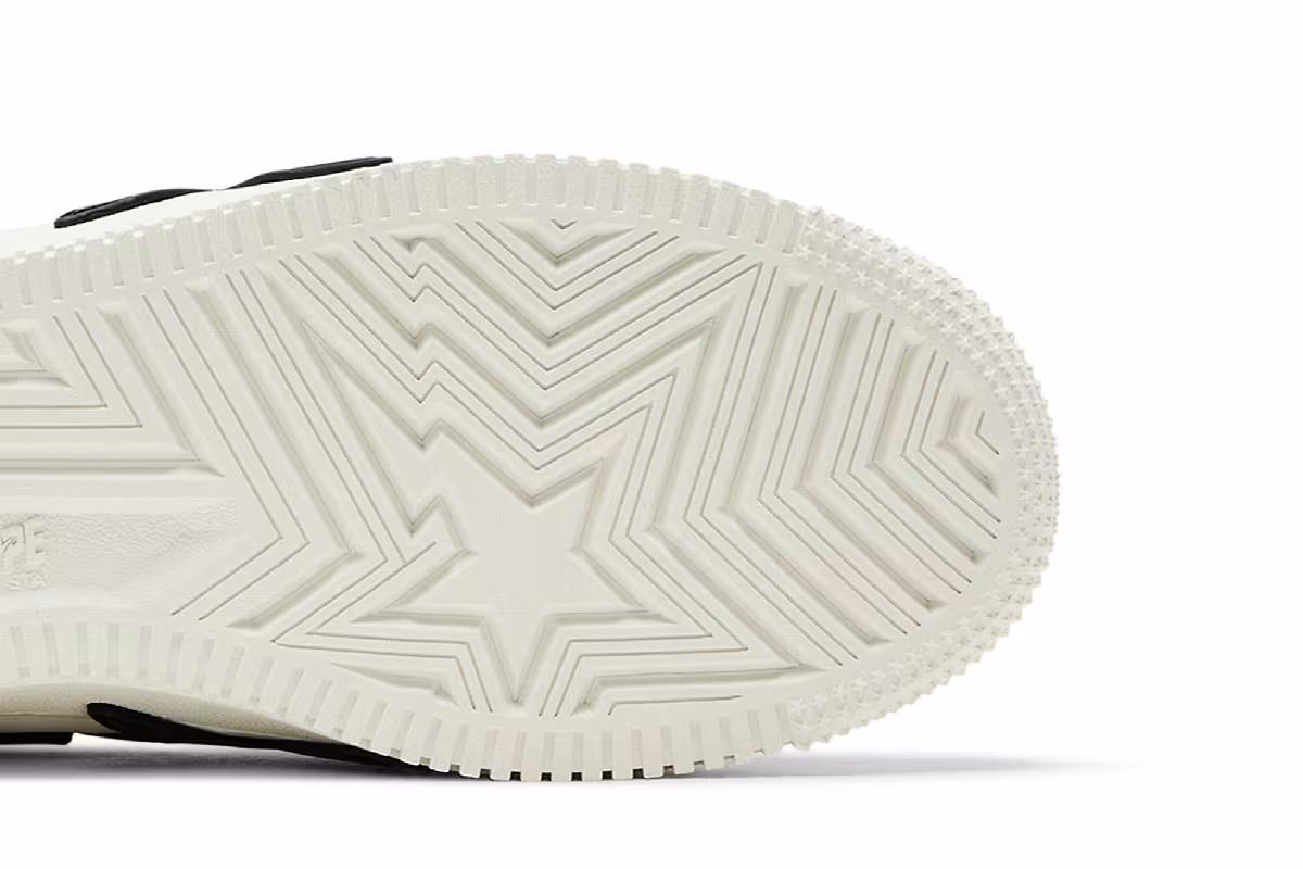Women's Bapesta OS Black, view 6