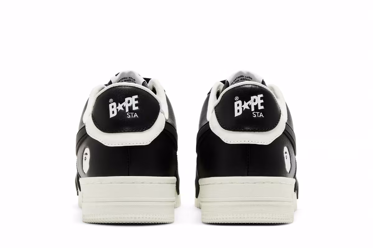 Women's Bapesta OS Black, view 7