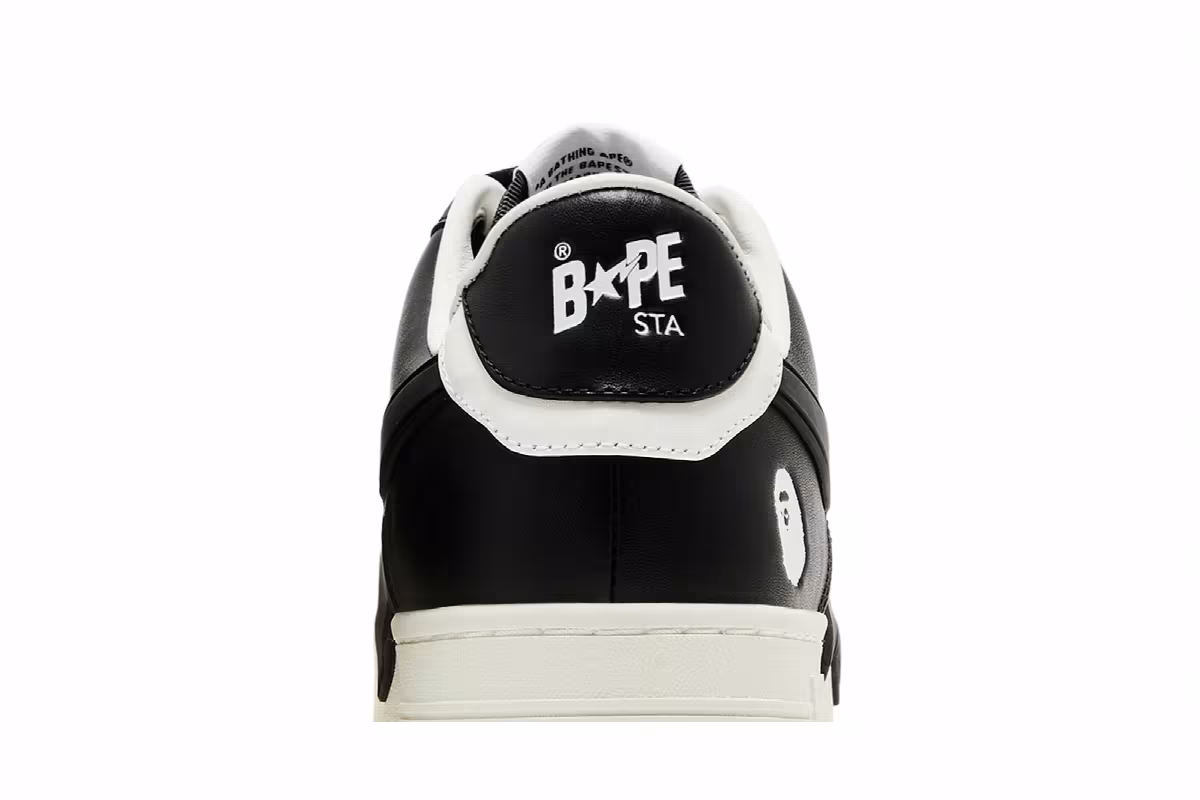 Women's Bapesta OS Black, view 8