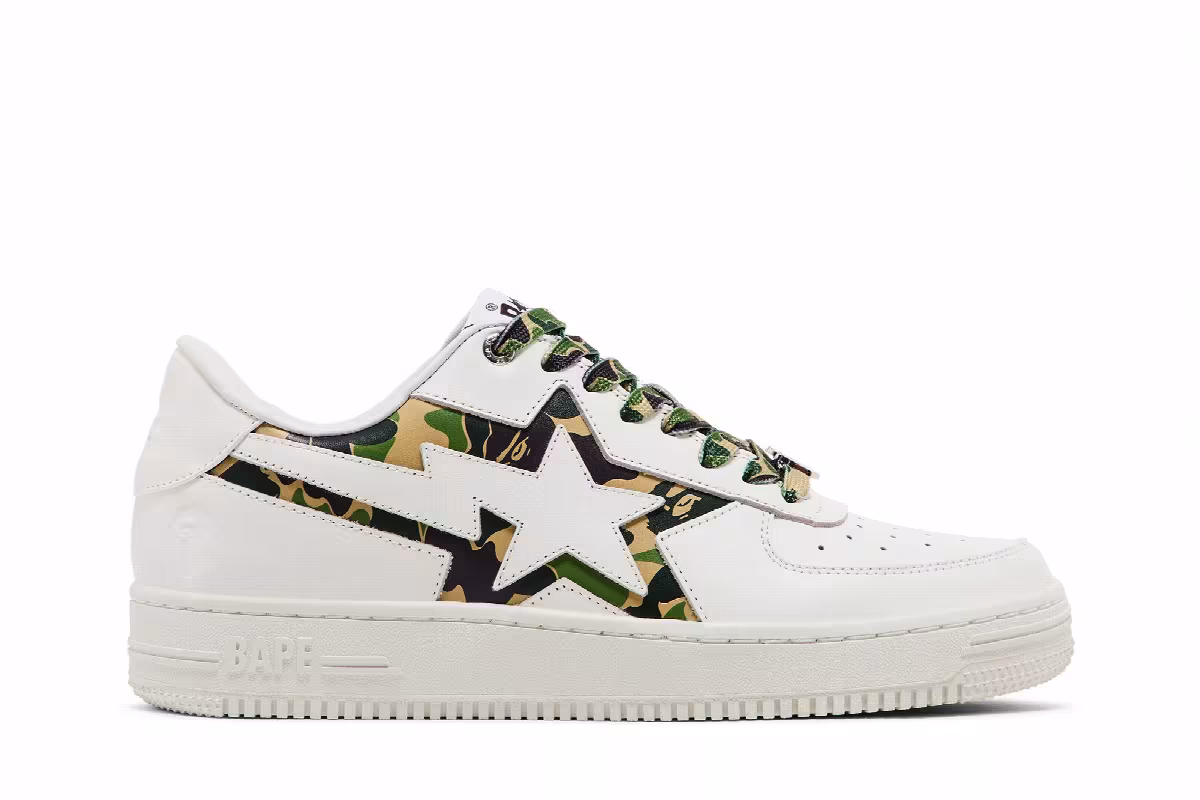 Bapesta Icon ABC Camo - Green, view 2