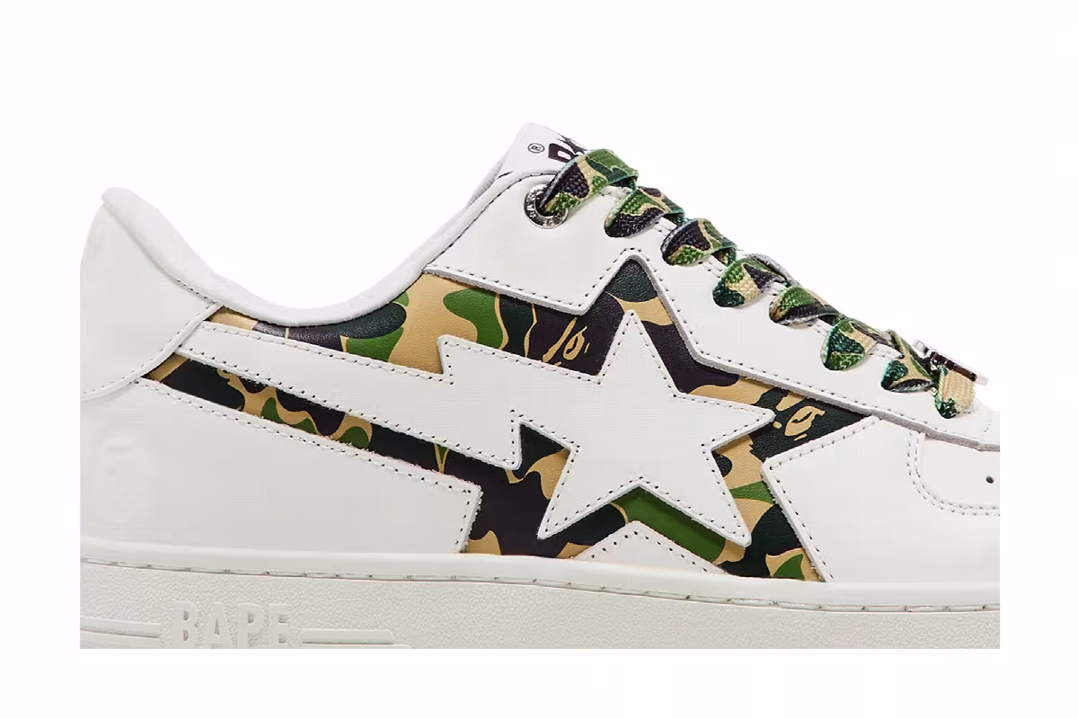 Bapesta Icon ABC Camo - Green, view 3
