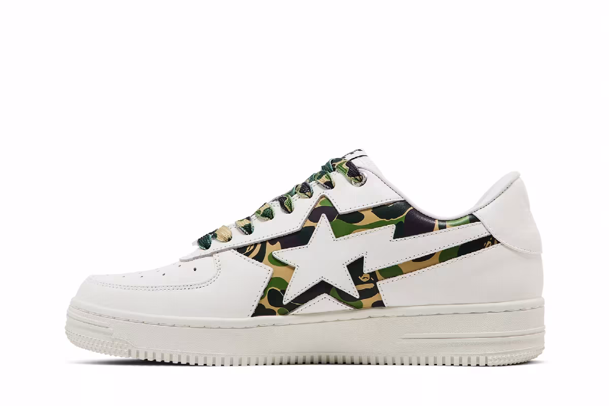Bapesta Icon ABC Camo - Green, view 4