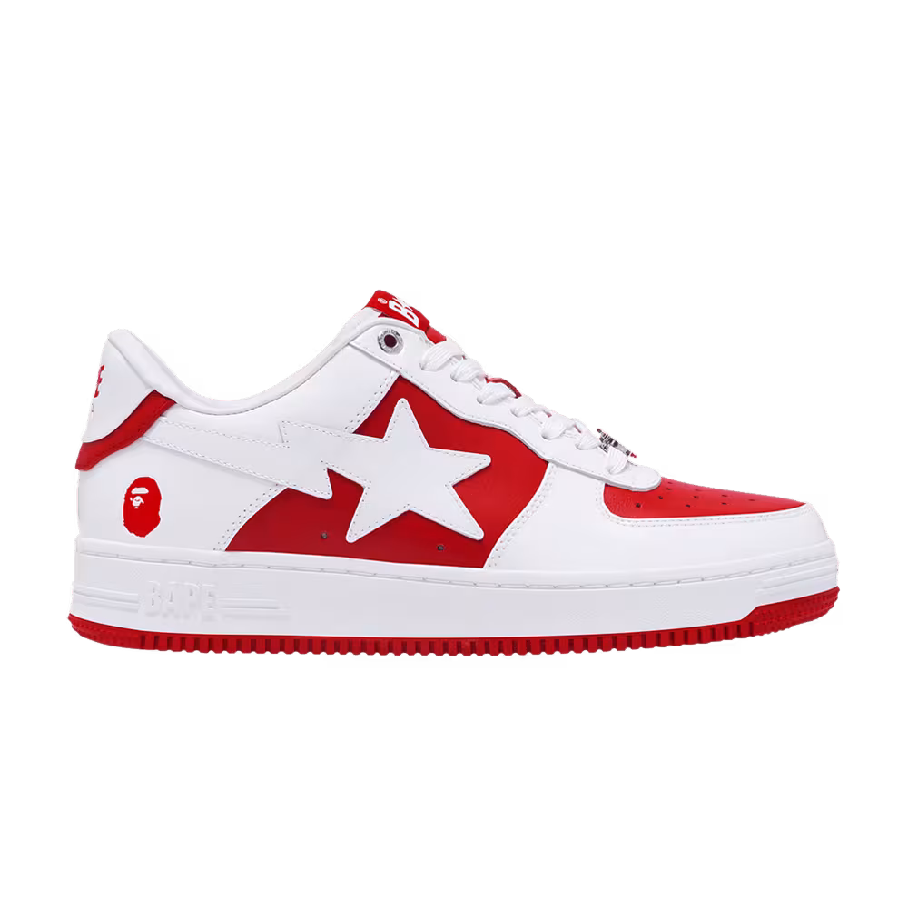 Women's Bapesta #6 Patent Leather Pack - Red