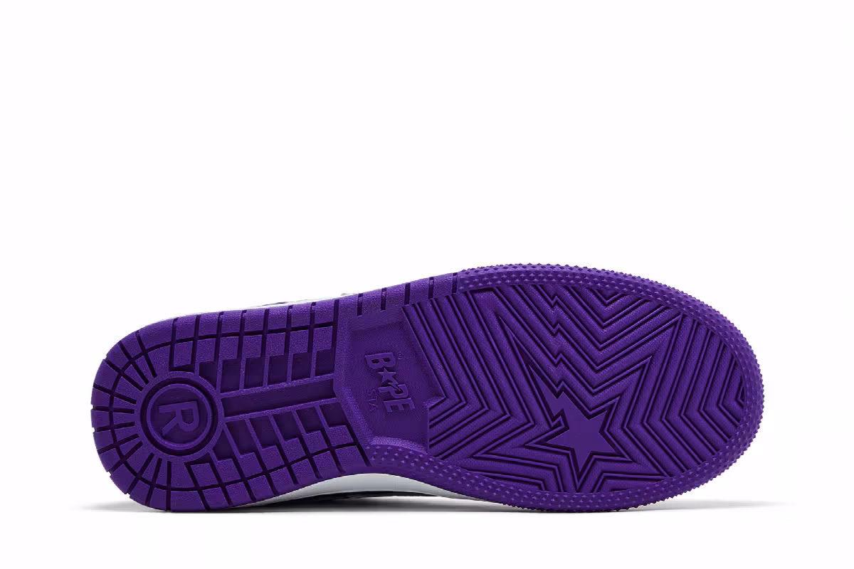 BAPE Sk8 Sta #1 M2 Purple, view 5