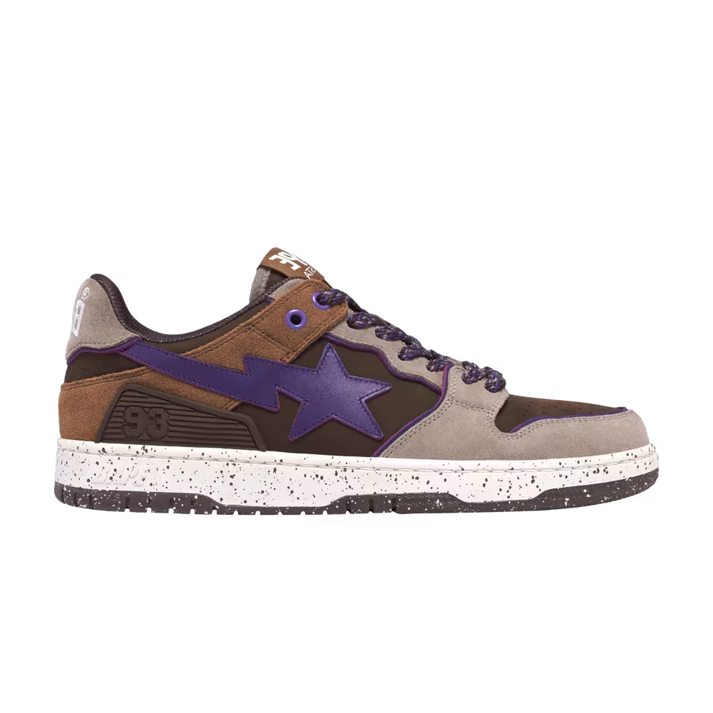 BAPE Sk8 Sta #7 M2 Outdoor Pack - Brown Purple
