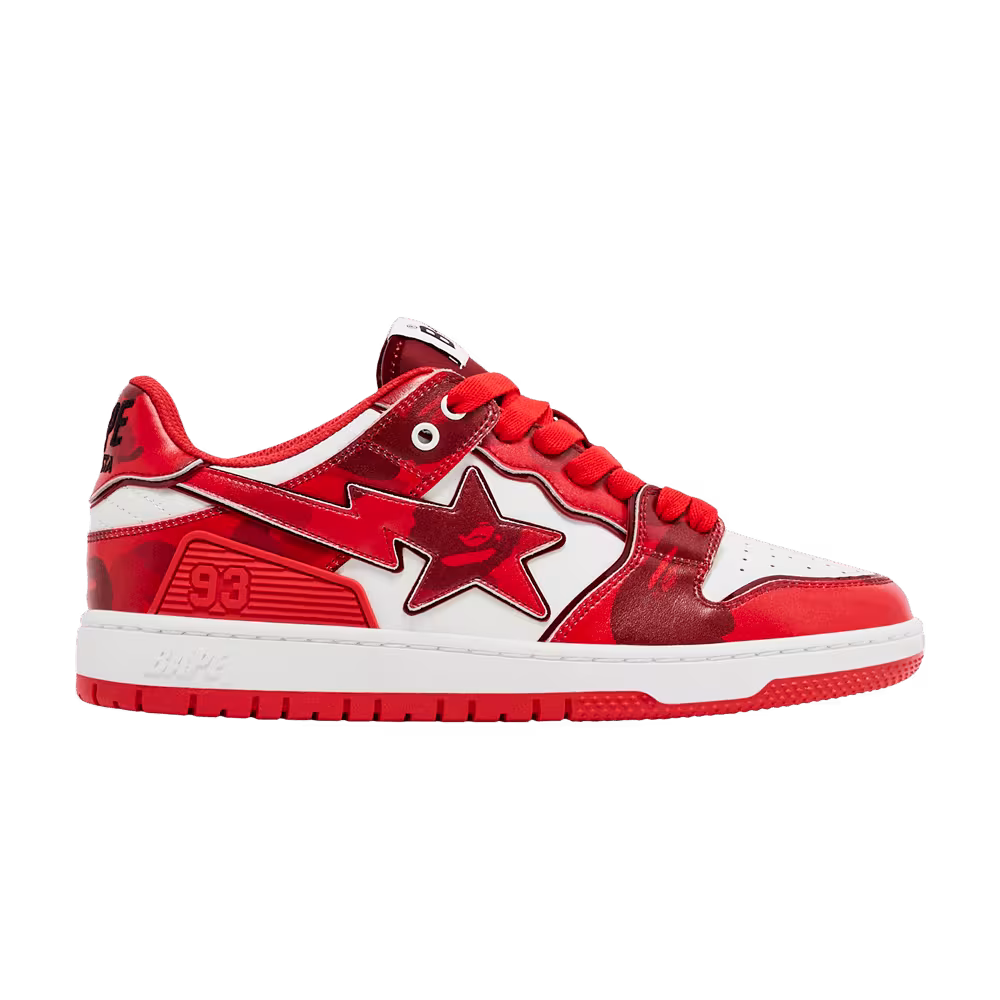 BAPE Sk8 Sta #1 M2 Red