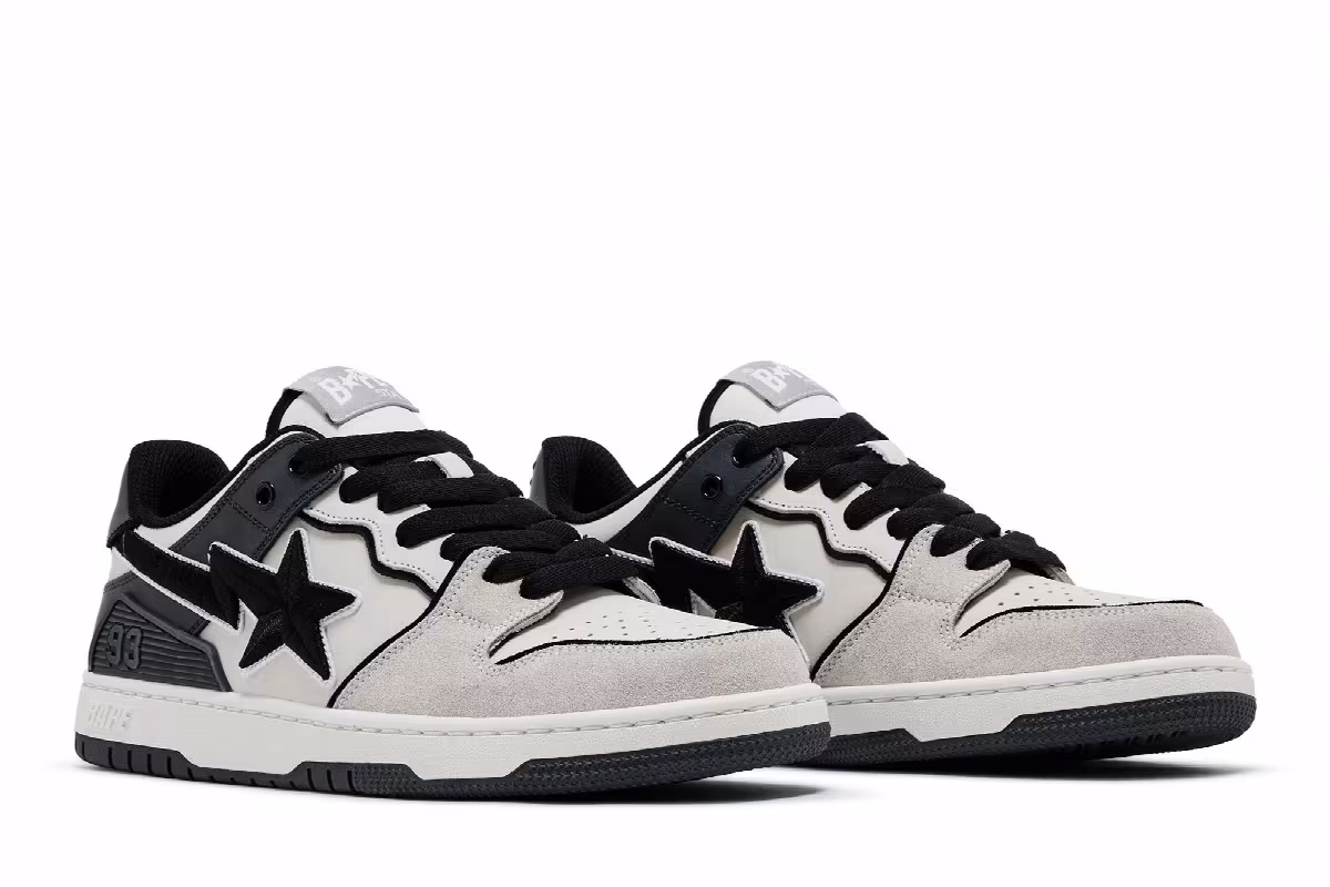 BAPE Sk8 Sta #5 Black, view 9