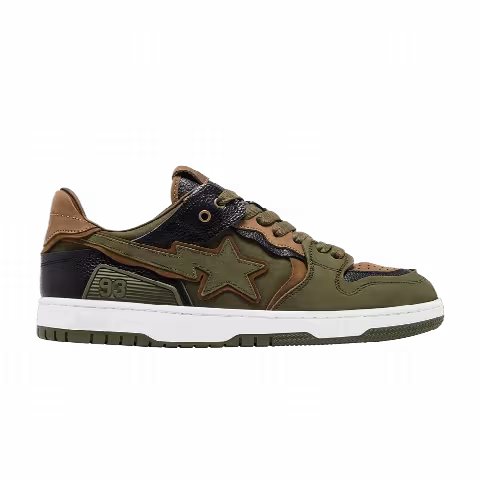 BAPE Sk8 Sta #6 'Olive Drab'