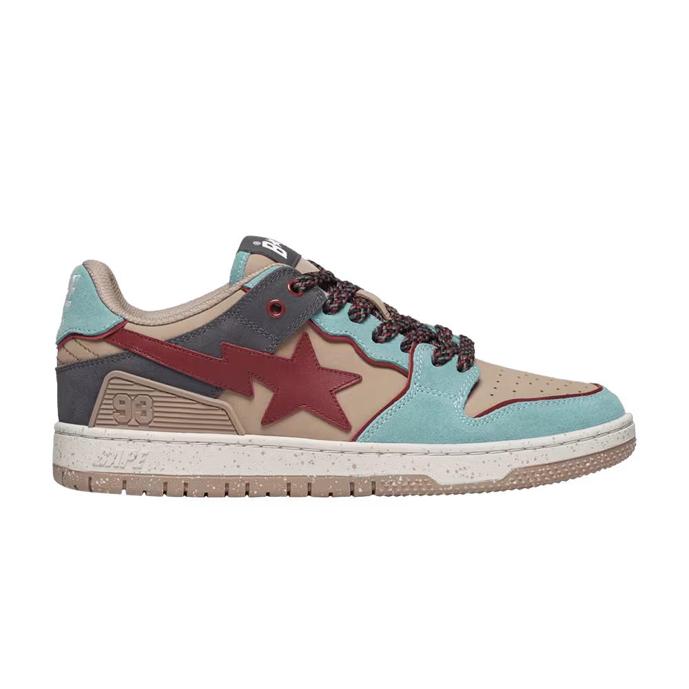 BAPE Sk8 Sta #4 M2 Beige Grey Blue