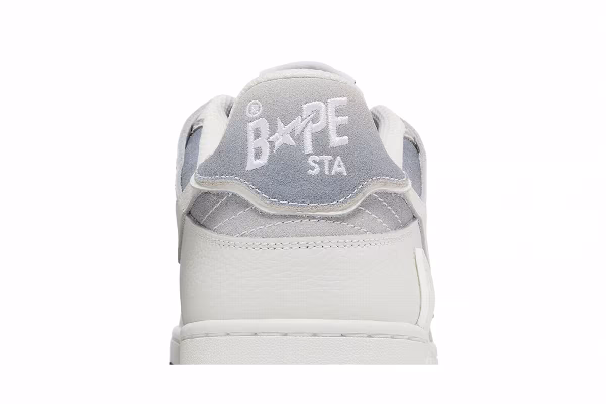 BAPE Sk8 Sta #4 White Gradient, view 8