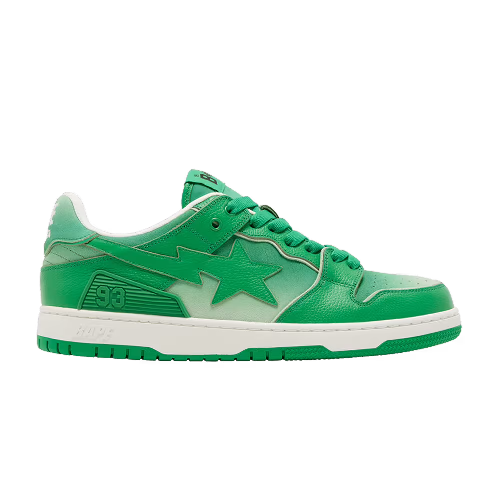BAPE Sk8 Sta #4 Green Gradient