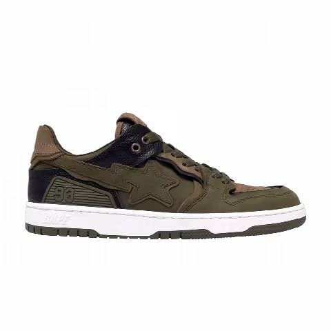 BAPE Wmns Sk8 Sta #6 'Olive Drab'