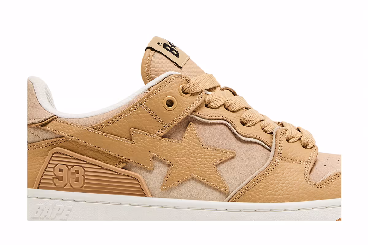 BAPE Sk8 Sta #4 Beige Gradient, view 3