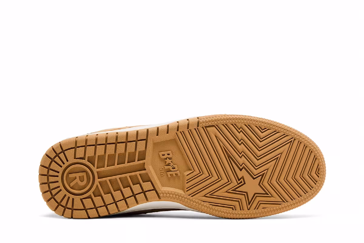 BAPE Sk8 Sta #4 Beige Gradient, view 5
