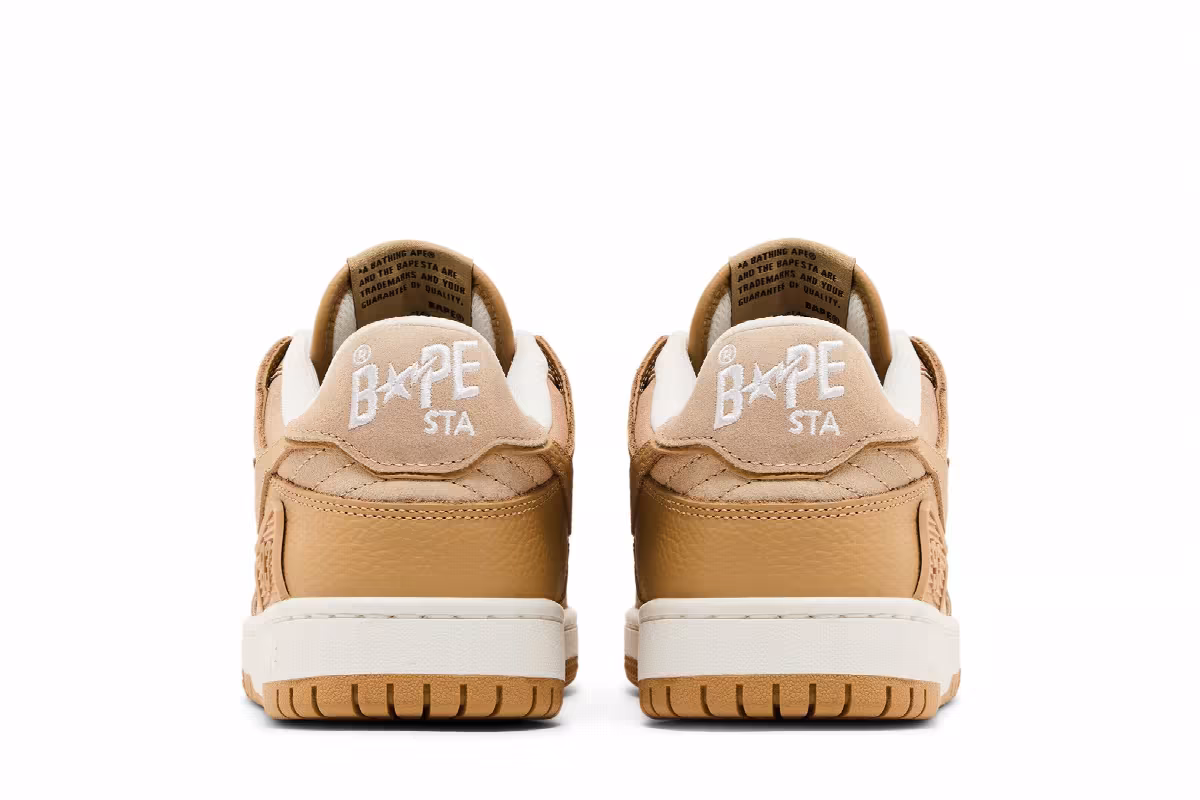 BAPE Sk8 Sta #4 Beige Gradient, view 7