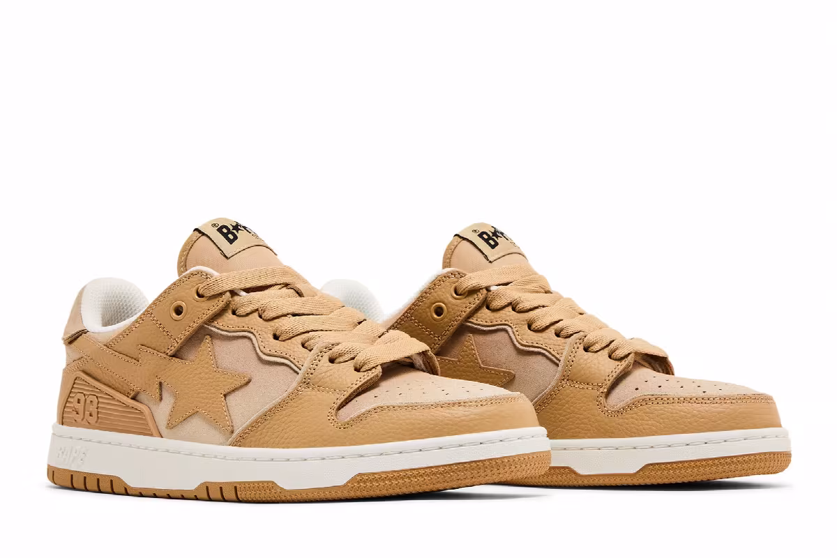 BAPE Sk8 Sta #4 Beige Gradient, view 9
