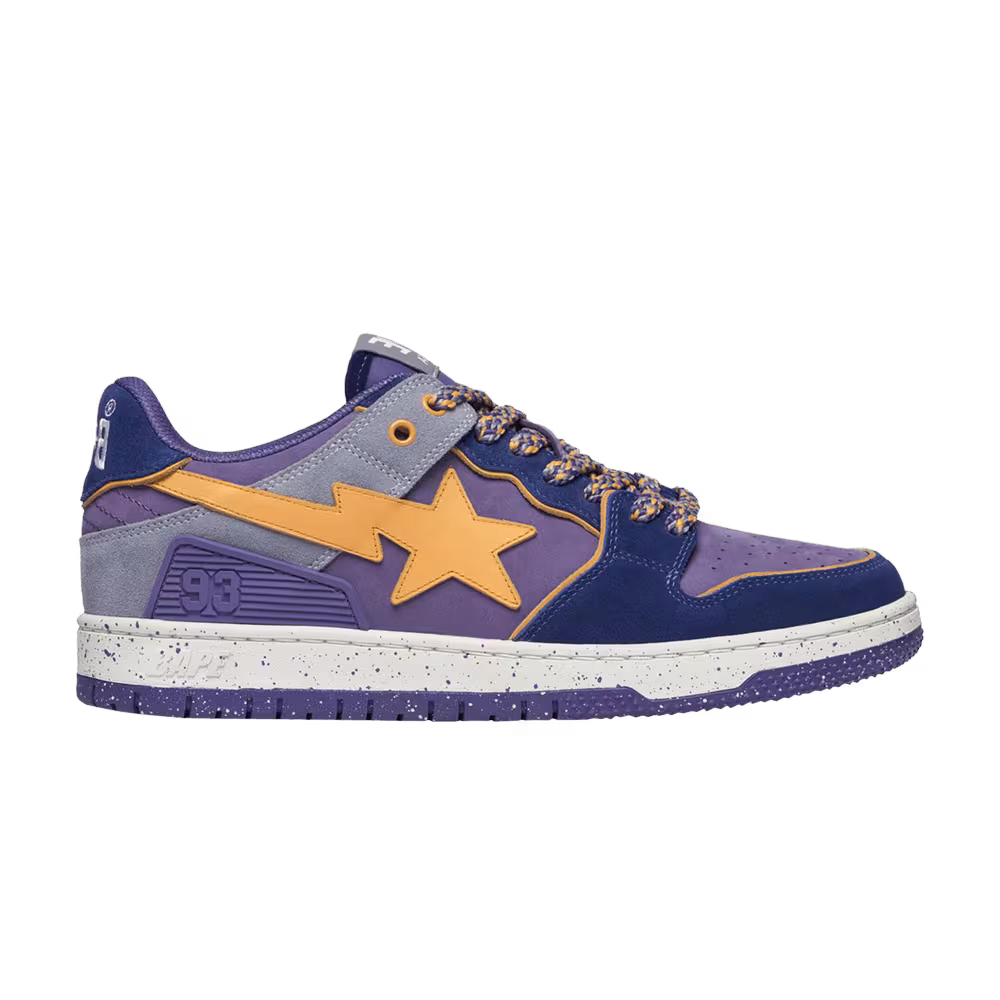 BAPE Women's Sk8 Sta #4 Purple Orange