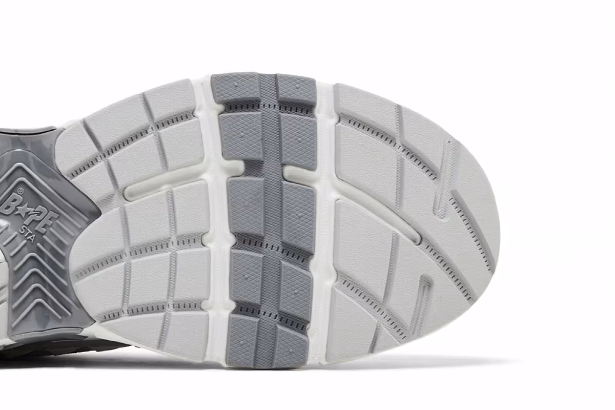 BAPE Shark Sta M2 White, view 6
