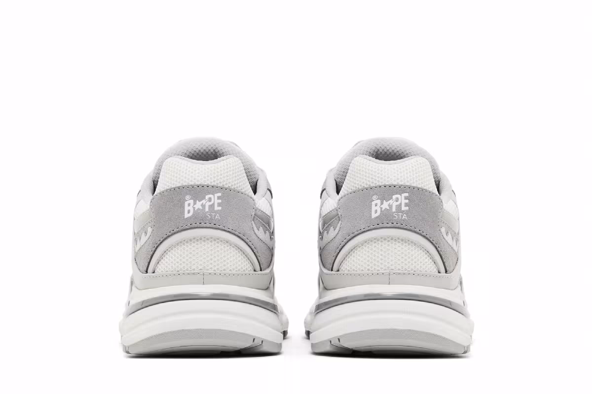 BAPE Shark Sta M2 White, view 7