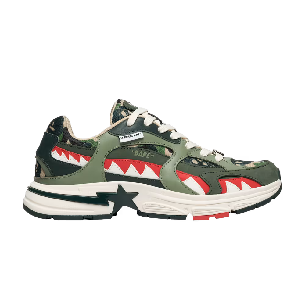 Bored Ape Yacht Club x BAPE Shark Sta Green