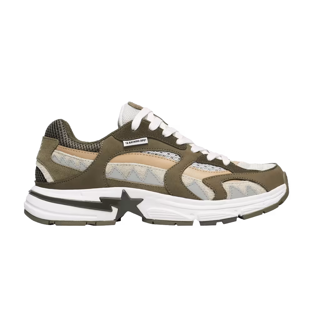 BAPE Shark Sta #2 M2 Olive Drab
