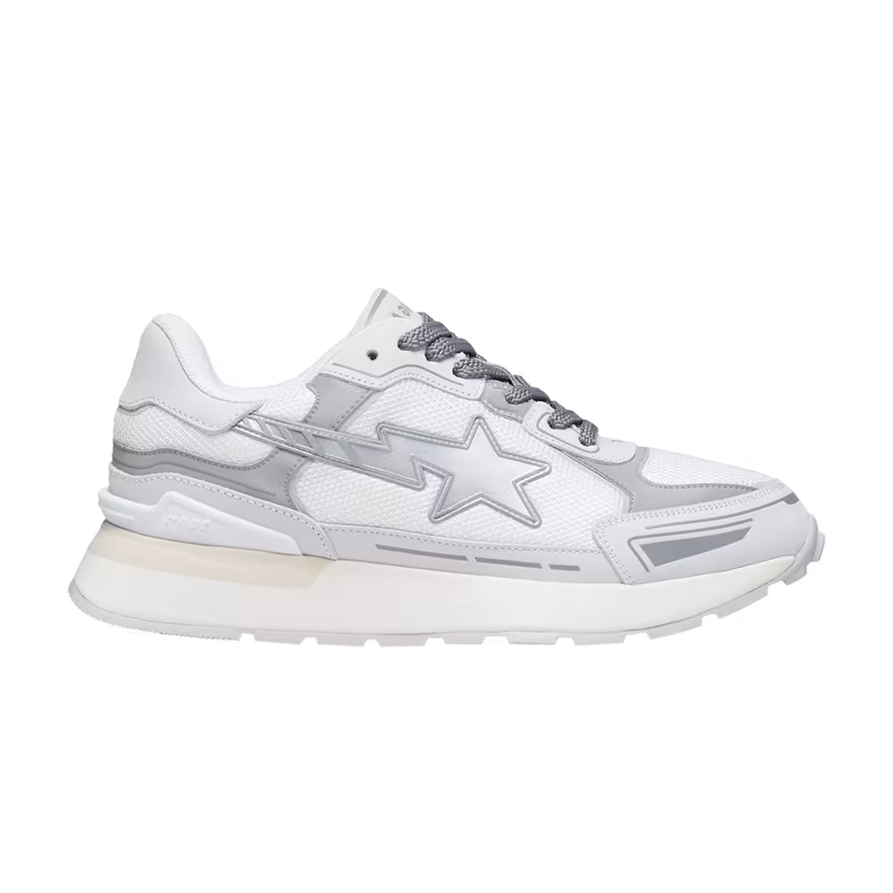 BAPE Cross Sta White