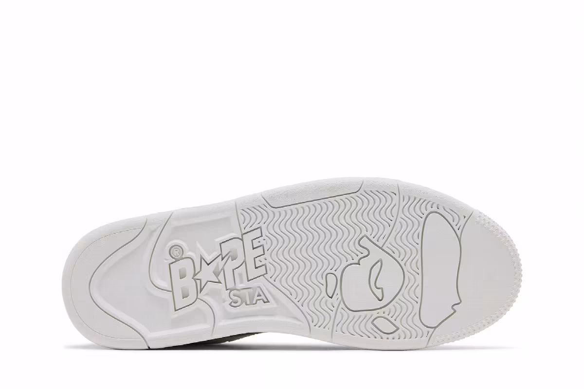 BAPE Clutch Sta #2 M2 White, view 5