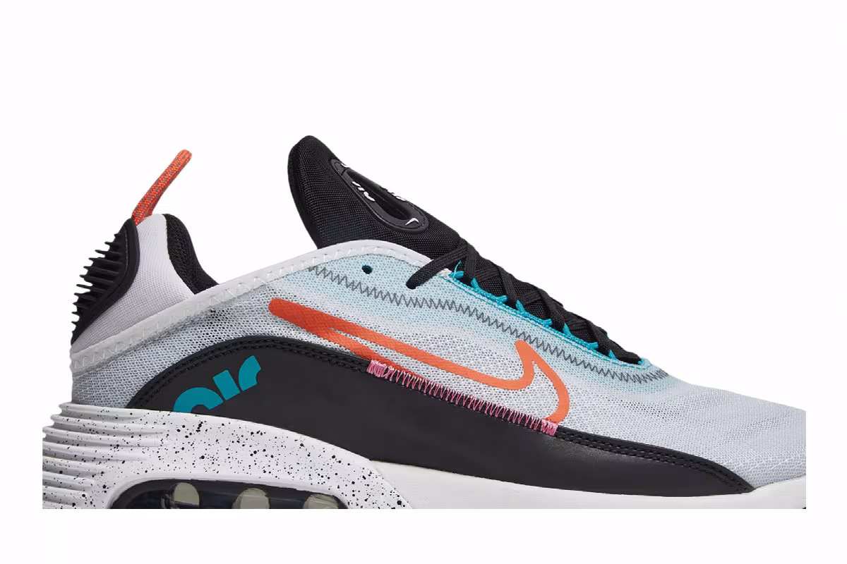 Nike Air Max 2090 White Turf Orange Speckled, view 3