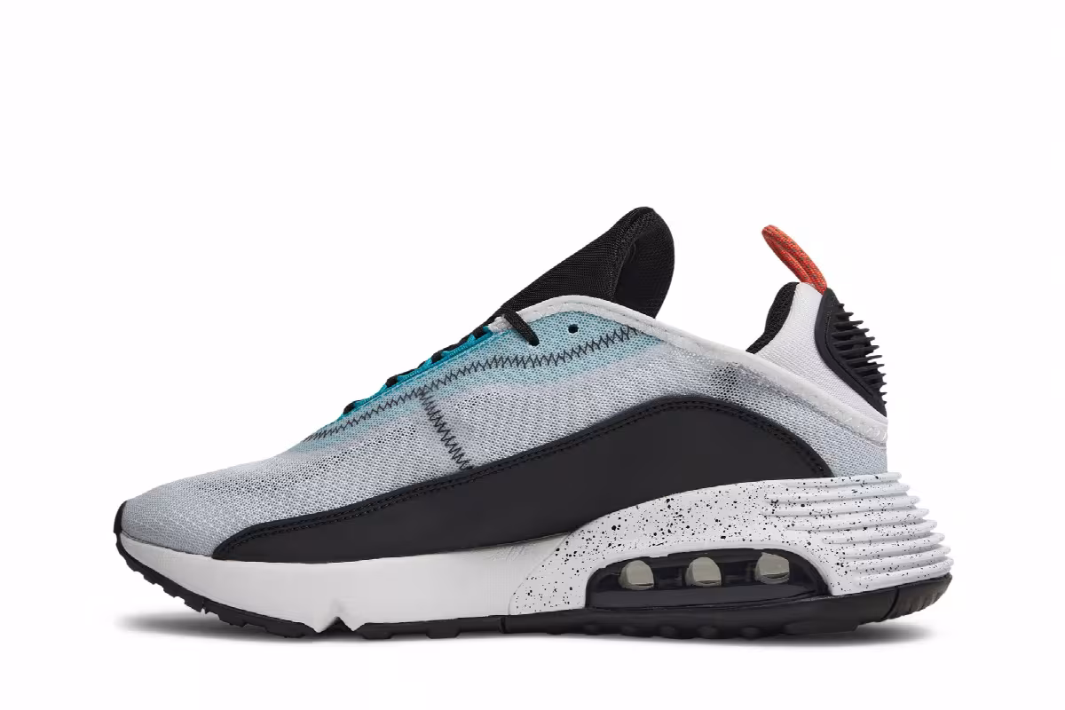 Nike Air Max 2090 White Turf Orange Speckled, view 4