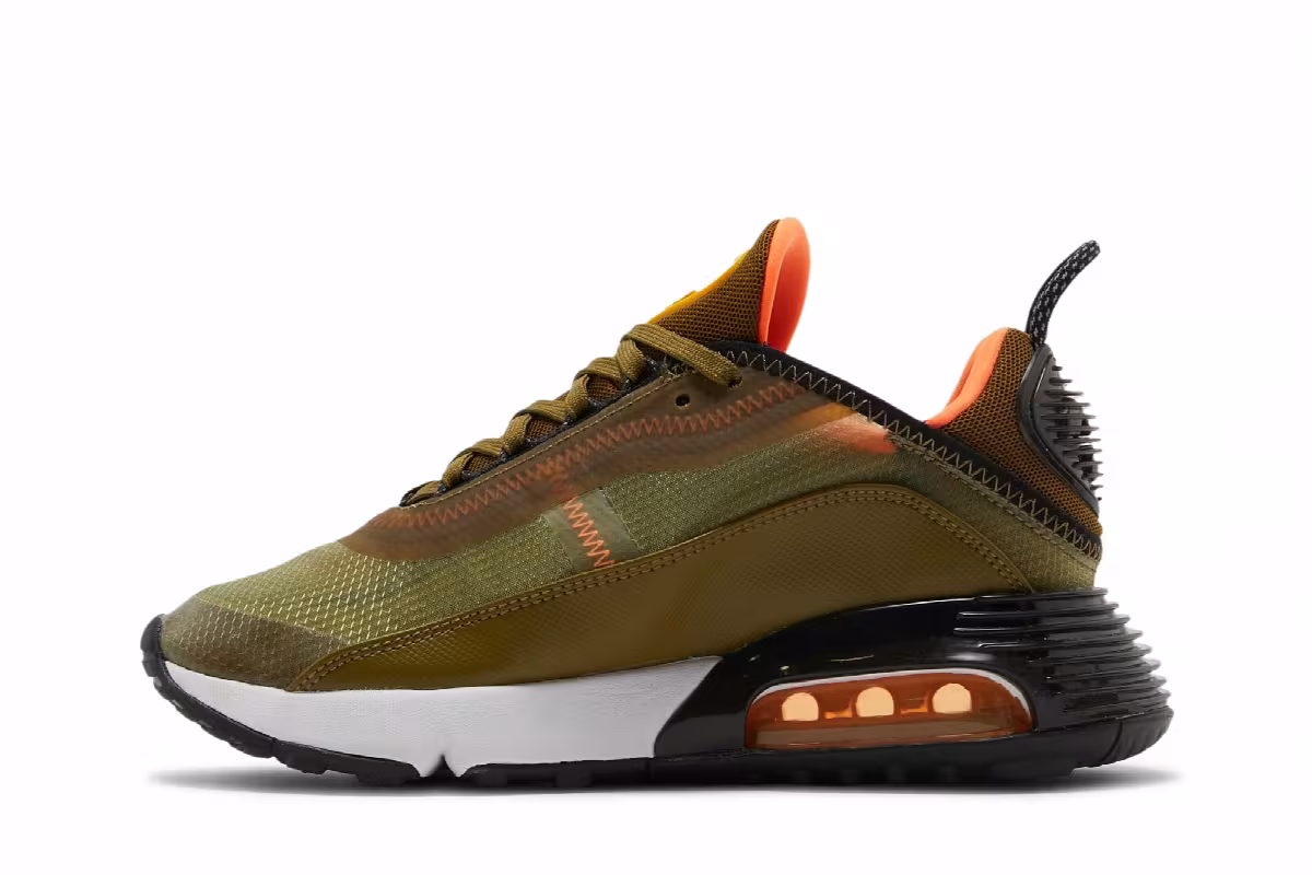 Nike Women's Air Max 2090 Olive Flak, view 4