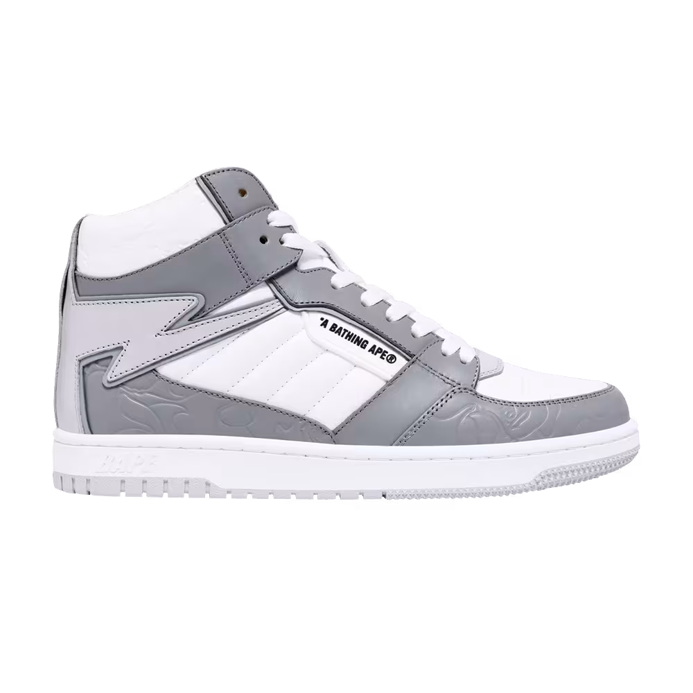Bapesta 88 Mid #1 White Grey