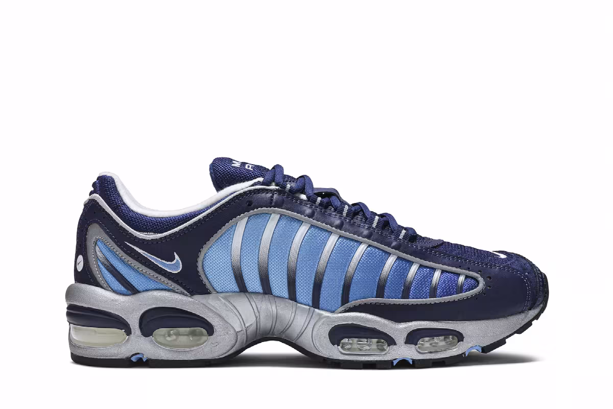 Nike Air Max Tailwind 4 Blue Void Metallic Silver, view 2