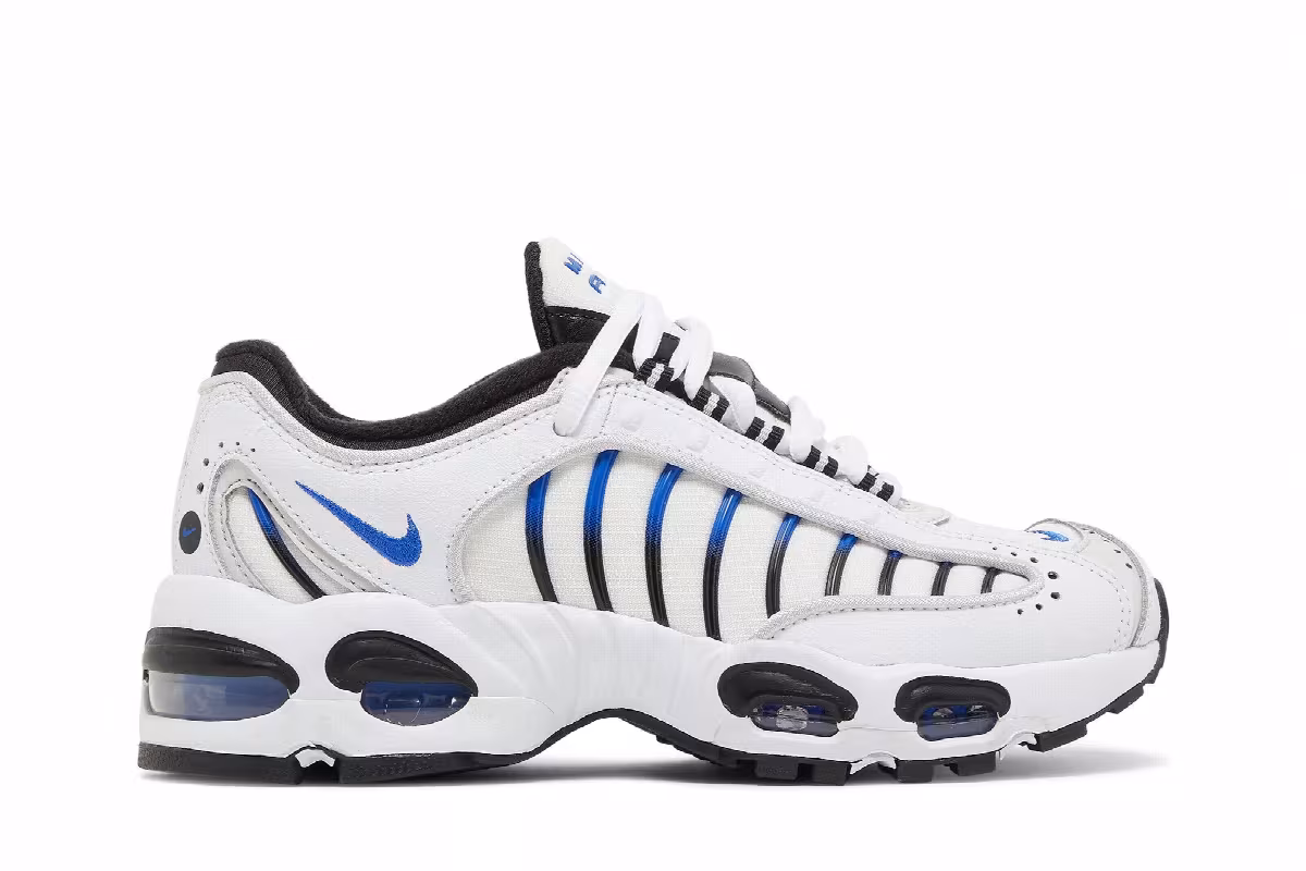 Nike Air Max Tailwind 4 GS White Racer Blue, view 2