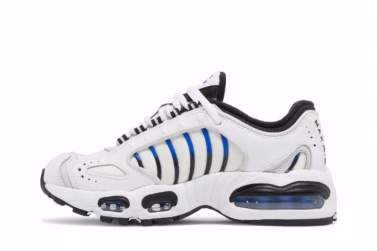 Nike Air Max Tailwind 4 GS White Racer Blue, view 4