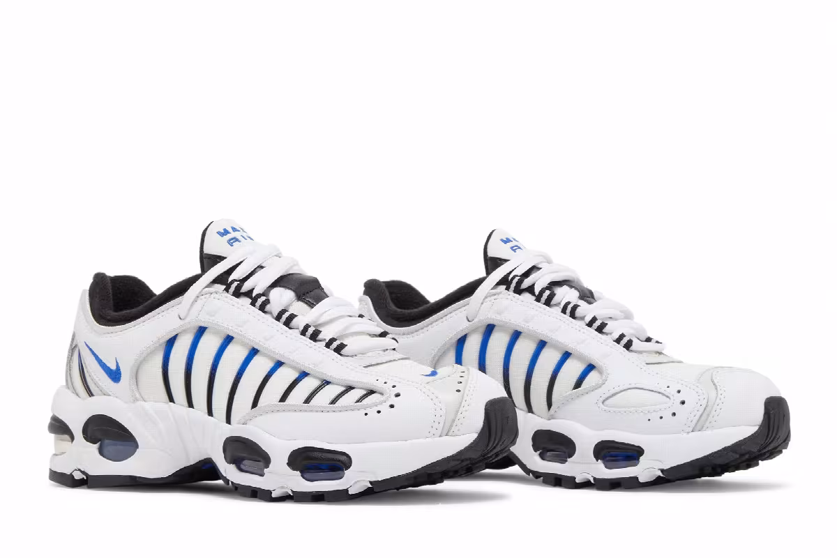 Nike Air Max Tailwind 4 GS White Racer Blue, view 9