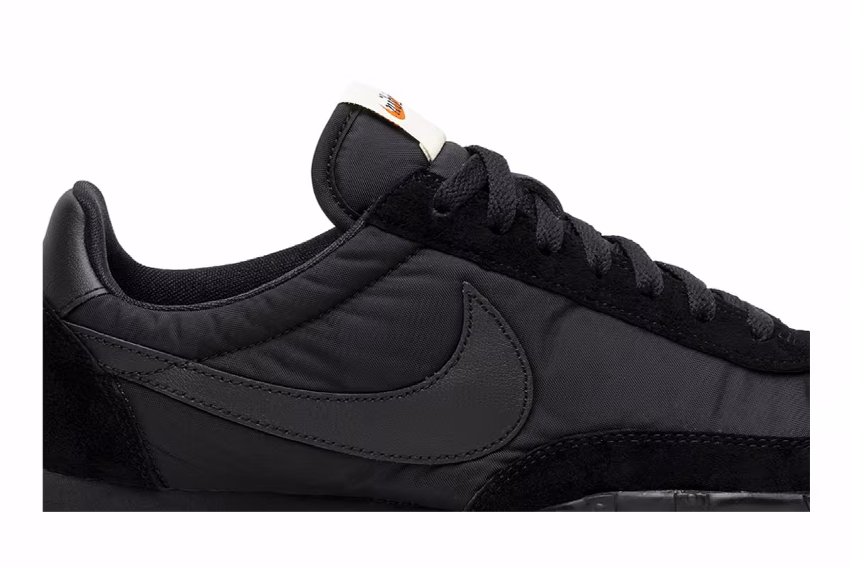 Comme des Garçons x Nike Waffle Racer 17 Black, view 3