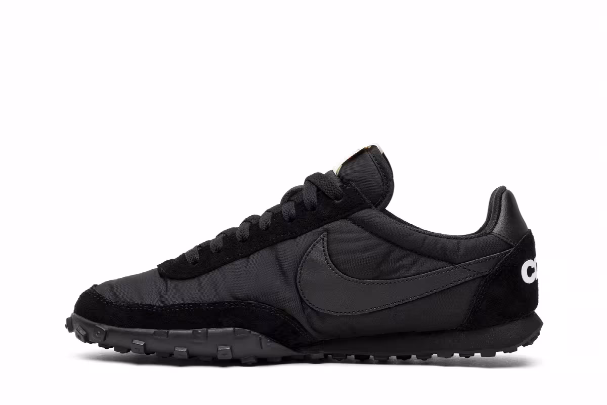 Comme des Garçons x Nike Waffle Racer 17 Black, view 4