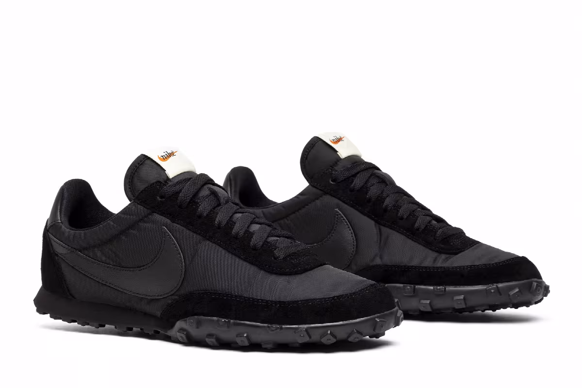 Comme des Garçons x Nike Waffle Racer 17 Black, view 9