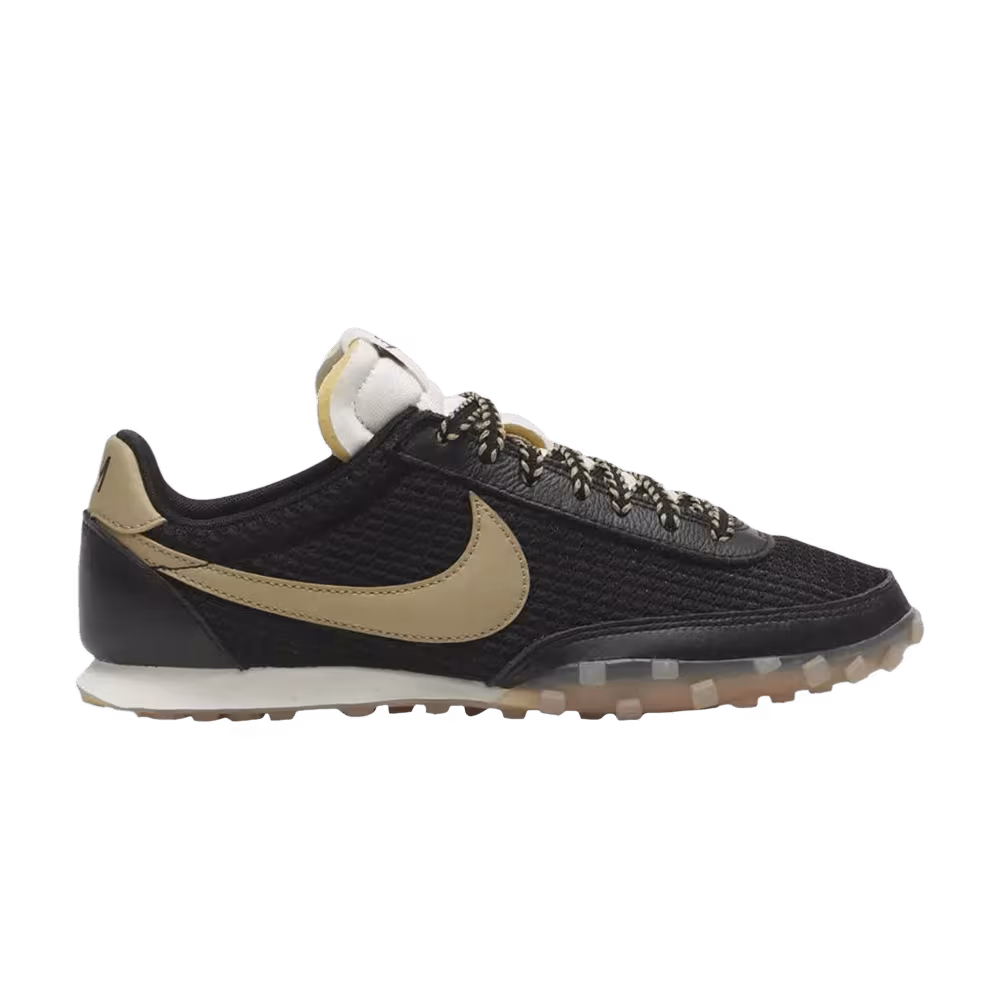 Nike Waffle Racer Black White
