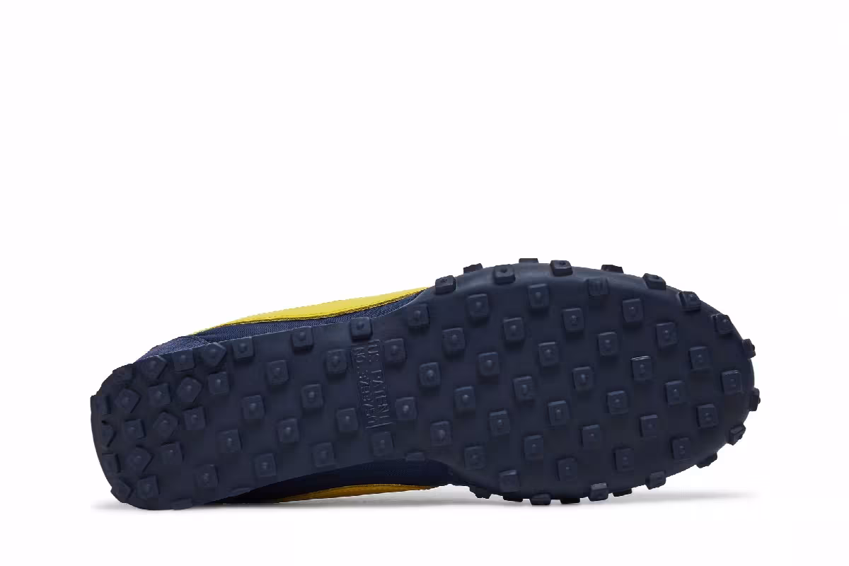 Nike Waffle Racer Obsidian Chrome Yellow, view 5