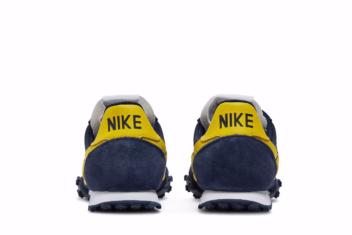 Nike Waffle Racer Obsidian Chrome Yellow, view 7