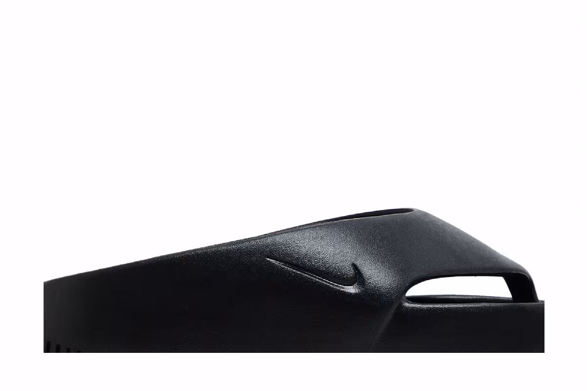 Nike Women's Calm Slide Triple Black, view 3